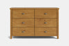 Brook 6 Drawer Lowboy