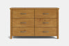 Brook 6 Drawer Lowboy