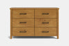 Brook 6 Drawer Lowboy