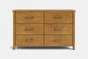 Brook 6 Drawer Lowboy