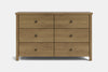 Brook 6 Drawer Lowboy