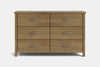 Brook 6 Drawer Lowboy