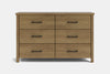 Brook 6 Drawer Lowboy