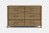 Brook 6 Drawer Lowboy