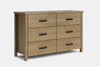 Brook 6 Drawer Lowboy