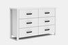 Brook 6 Drawer Lowboy