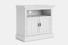Charlton 2 Door Corner TV Trolley with Castors