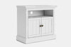 Charlton 2 Door Corner TV Trolley with Castors