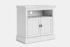 Charlton 2 Door Corner TV Trolley with Castors