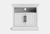 Charlton 2 Door Corner TV Trolley with Castors