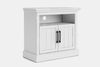 Charlton 2 Door Corner TV Trolley with Castors