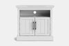 Charlton 2 Door Corner TV Trolley with Castors