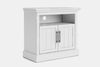 Charlton 2 Door Corner TV Trolley with Castors