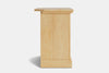 Charlton 2 Door Corner TV Trolley with Castors