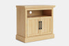 Charlton 2 Door Corner TV Trolley with Castors