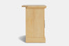 Charlton 2 Door Corner TV Trolley with Castors