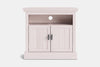 Charlton 2 Door Corner TV Trolley with Castors