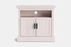 Charlton 2 Door Corner TV Trolley with Castors