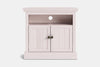Charlton 2 Door Corner TV Trolley with Castors
