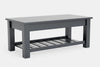 Charlton Coffee Table with Rack