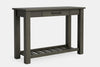 Charlton Hall Table with Rack and Drawer