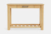 Charlton Hall Table with Rack and Drawer