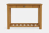 Charlton Hall Table with Rack and Drawer
