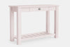Charlton Hall Table with Rack and Drawer