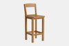Charlton Solid Seat Bar Chair