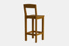 Charlton Solid Seat Bar Chair