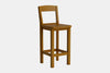Charlton Solid Seat Bar Chair