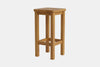 Charlton Solid Seat Barstool – 650h
