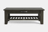 Ferngrove Coffee Table with Rack & Drawer