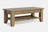 Ferngrove Coffee Table with Rack & Drawer