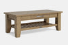 Ferngrove Coffee Table with Rack & Drawer