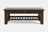Ferngrove Coffee Table with Rack & Drawer