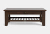 Ferngrove Coffee Table with Rack & Drawer