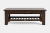 Ferngrove Coffee Table with Rack & Drawer