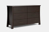 Hudson 6 Drawer Lowboy