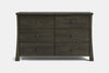 Hudson 6 Drawer Lowboy