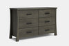 Hudson 6 Drawer Lowboy