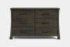 Hudson 6 Drawer Lowboy