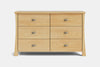 Hudson 6 Drawer Lowboy