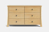 Hudson 6 Drawer Lowboy