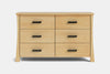 Hudson 6 Drawer Lowboy