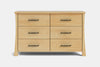 Hudson 6 Drawer Lowboy