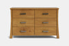 Hudson 6 Drawer Lowboy