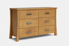 Hudson 6 Drawer Lowboy