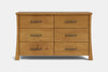 Hudson 6 Drawer Lowboy