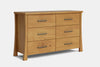 Hudson 6 Drawer Lowboy